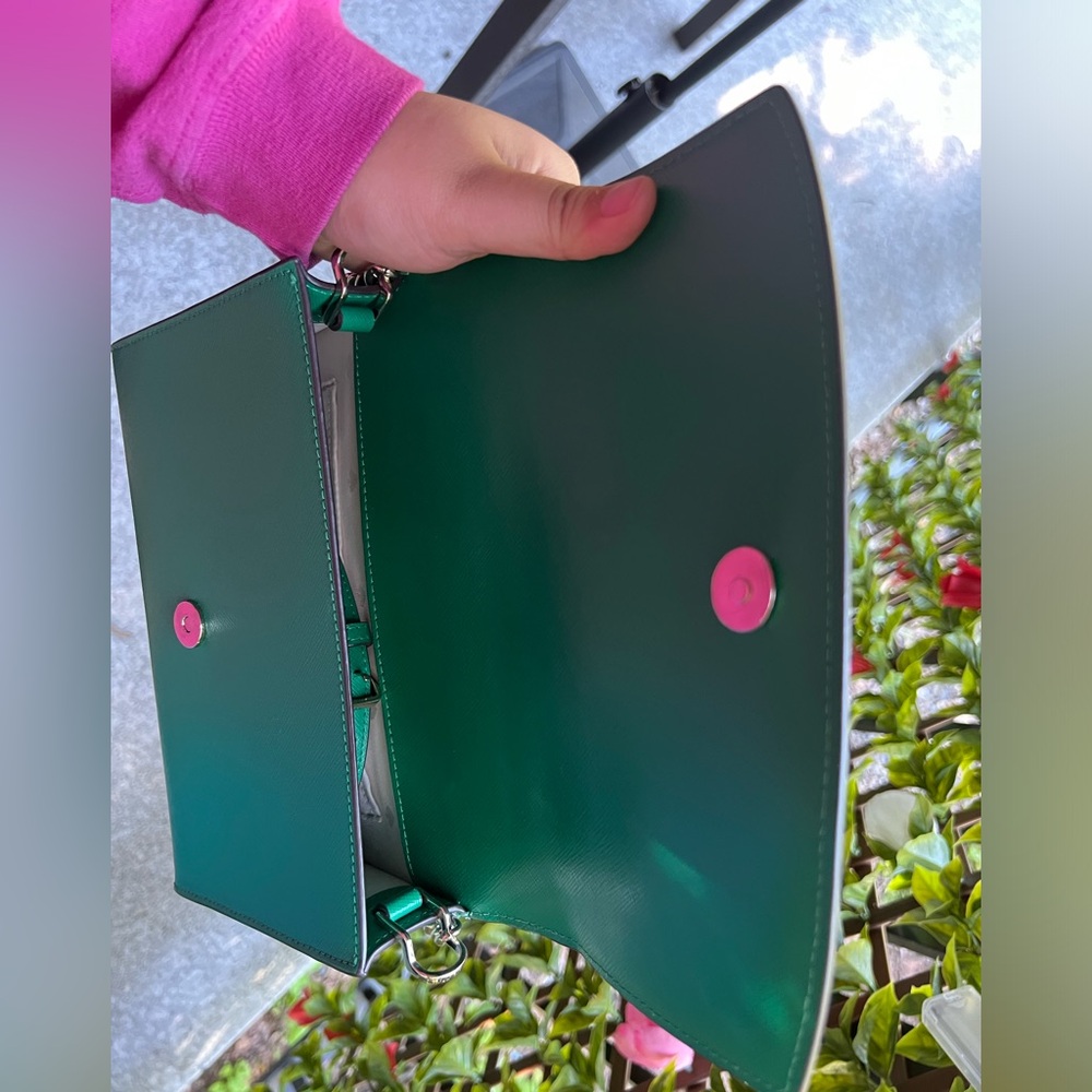 Kate Spade Green shoulder + crossbody bag - Picture 2 of 5